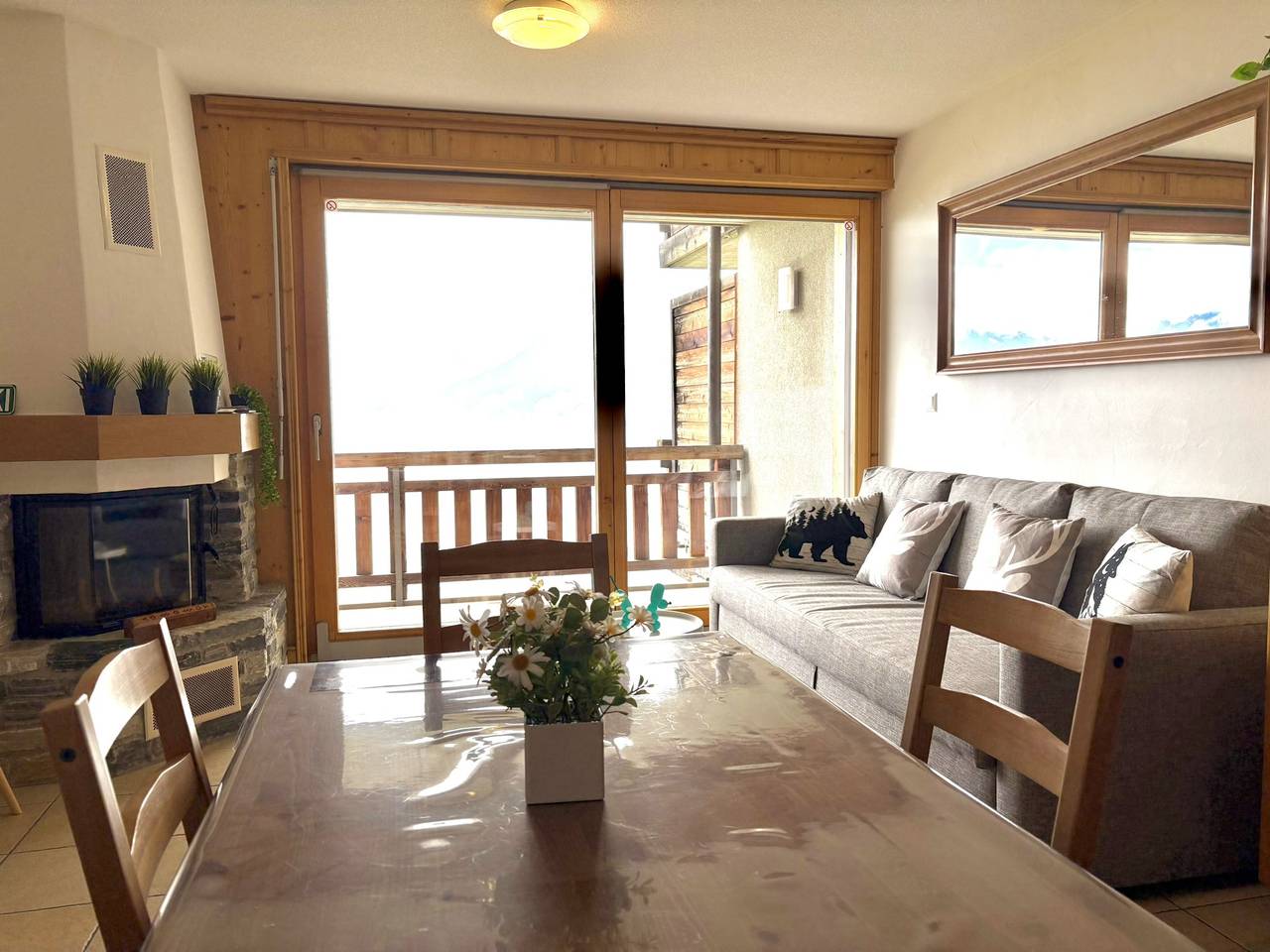 Ganze Wohnung, Plein Ciel Va 022 - Mountain apartment 4 pers in Veysonnaz, Walliser Alpen