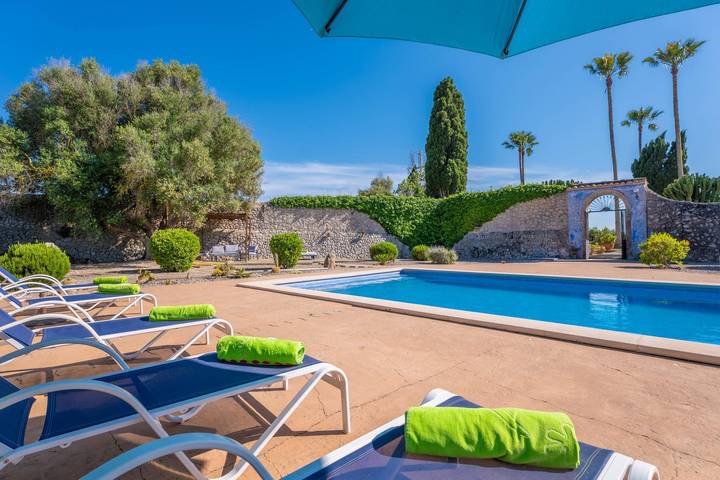 Finca für 10 Personen, mit Terrasse in Montuïri - 3