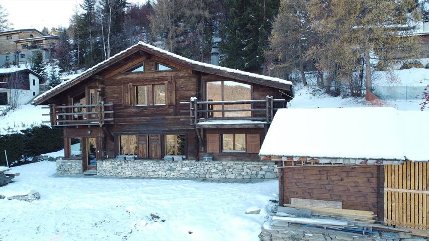 Chalet für 10 Personen, kinderfreundlich im Wallis - 4