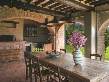 Villa Con Piscina per 10 Persone in Arezzo, Provincia di Arezzo, Foto 2