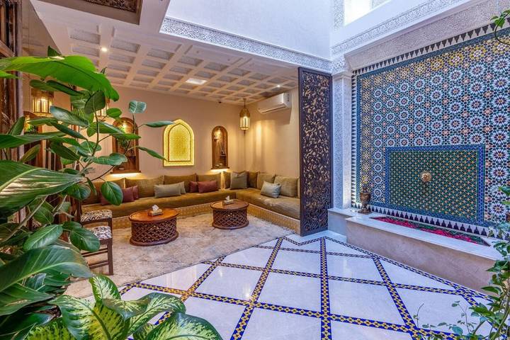 Chambre d’hôte pour 2 personnes, avec terrasse et vue dans Palais de la Bahia - 2