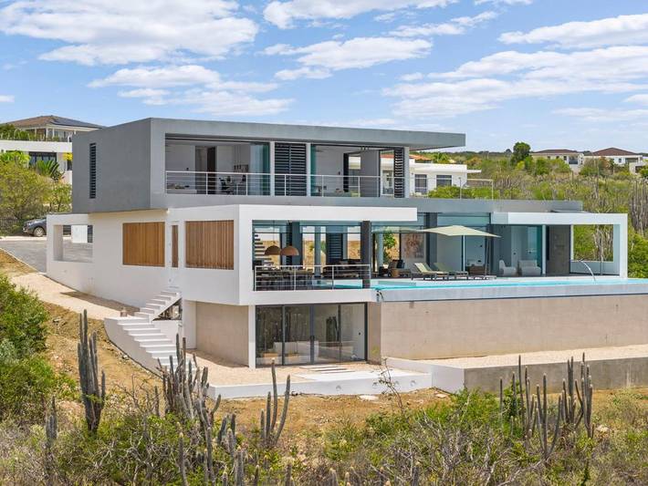 Villa voor 4 personen, with tuin and balkon as well as zwembad and uitzicht op Bonaire