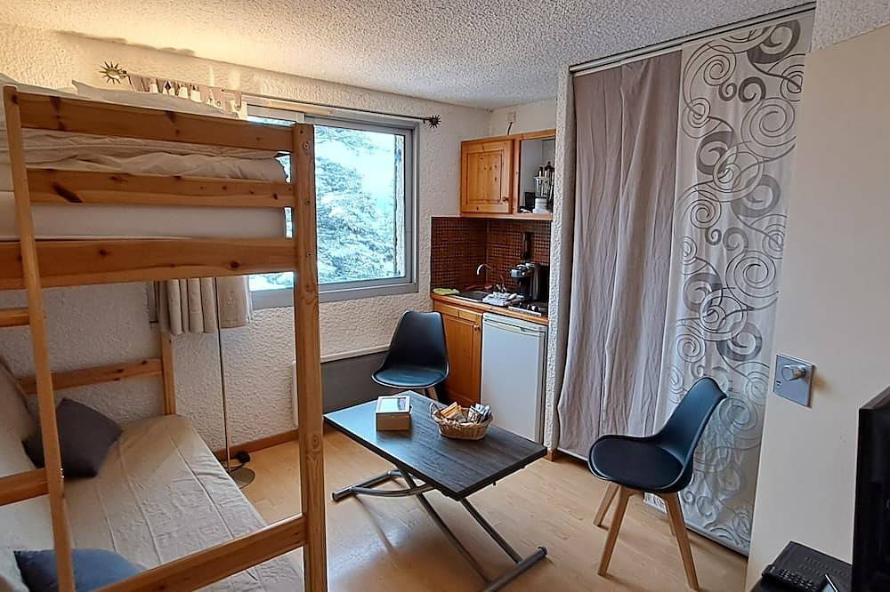 Ganze Wohnung, Charming little studio with valley view, in the heart of the resort at the foot of the slopes in Selonnet, Alpes-de-Haute-Provence