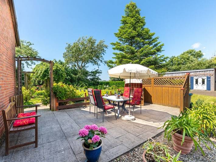 Ferienwohnung für 2 Personen, mit Terrasse und Garten in Midlum - 4