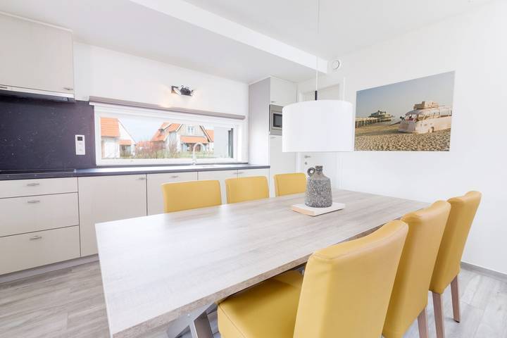 Strandhaus für 6 Personen, mit Terrasse und Balkon/Terrasse in Belgien - 4