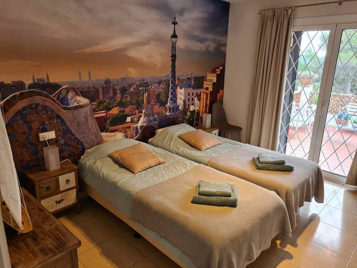 Casa rural para 7 personas, con jardín y piscina en Sant Feliu de Guíxols - 2