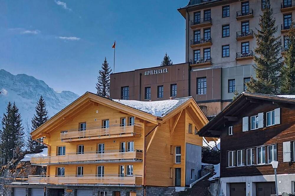 Geheel appartement, Chalet Raufthubel 2-room apartment in Lauterbrunnen, Grindelwald en omgeving