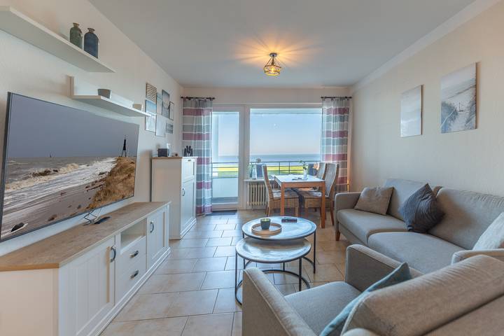 Ferienwohnung für 2 Personen, mit Balkon in Grimmershörn