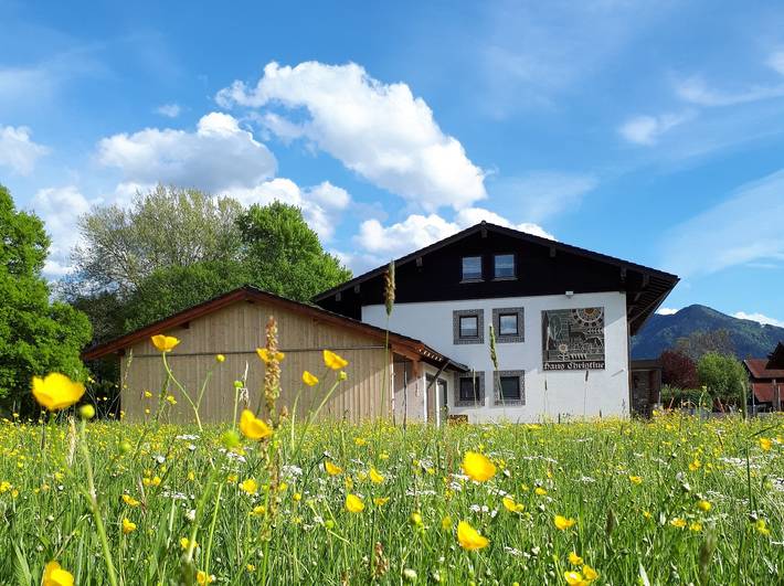 Ferienwohnung für 3 Personen, mit Garten in Übersee