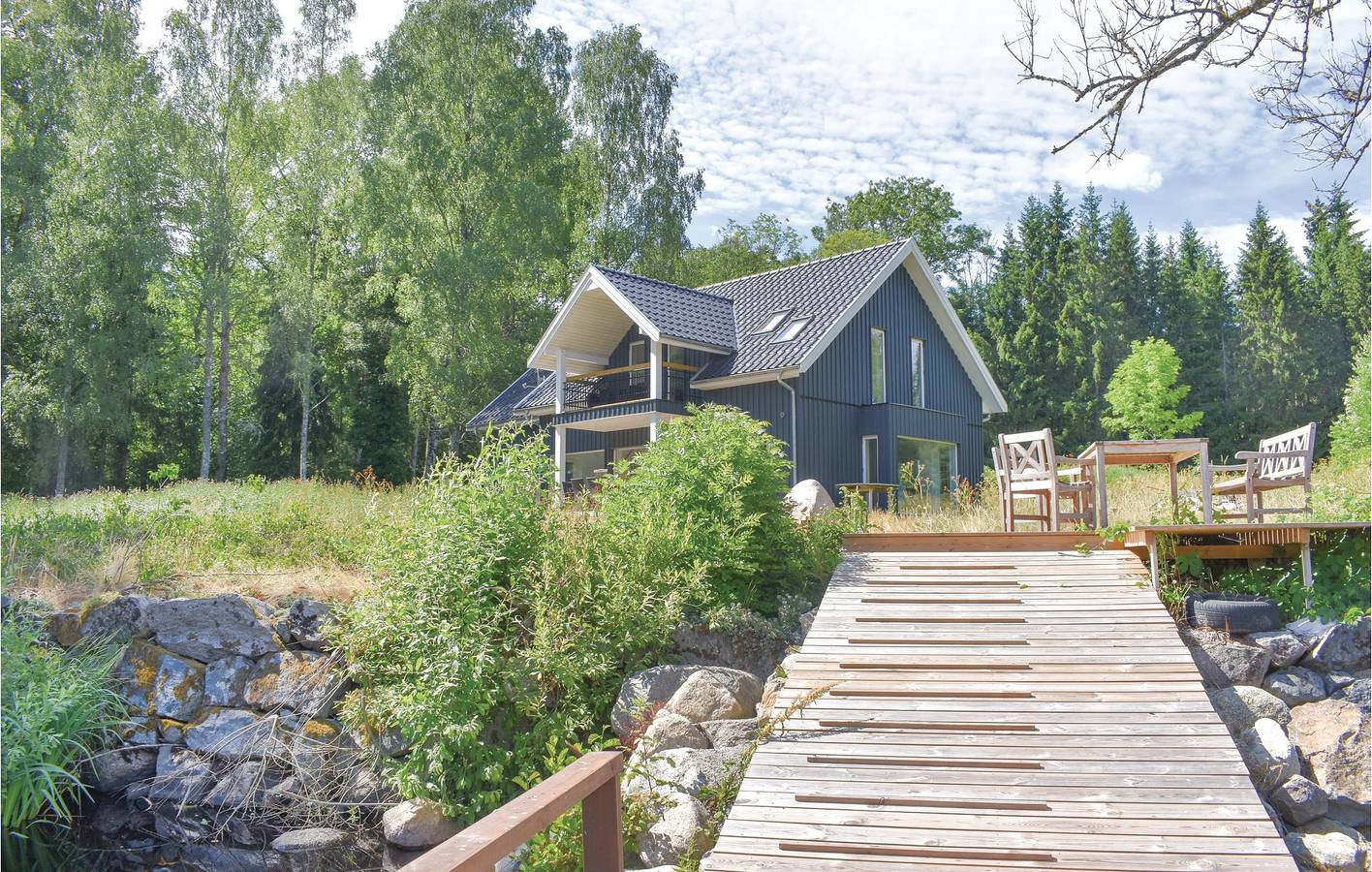 Hus för 10 Personer med trädgård in Tiken, Kronobergs