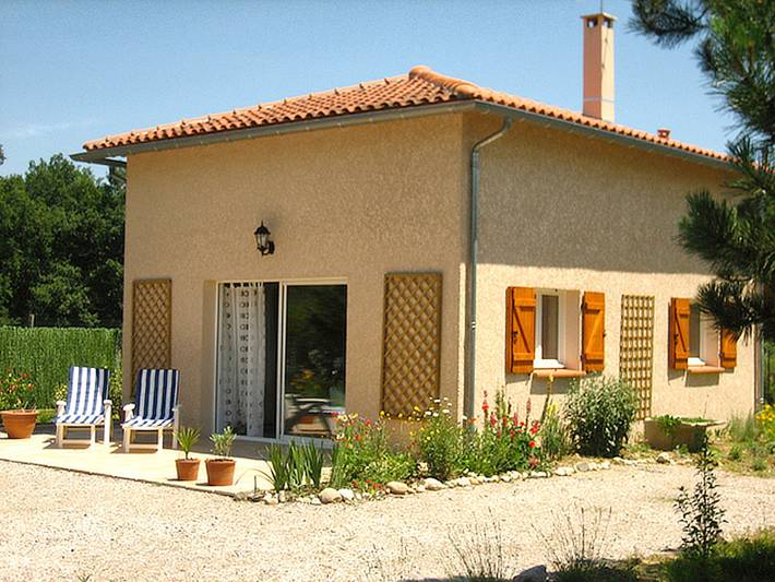 Gîte pour 4 personnes, avec terrasse et jardin - 1