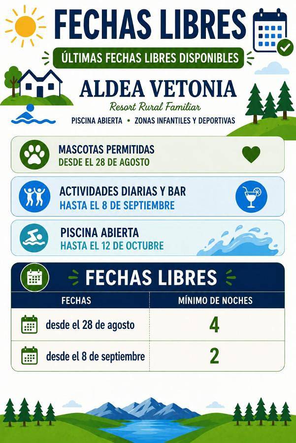Apartamento entero, Aldea Vetonia Resort Familiar- Piscinas-4 Zonas infantiles y deportivas 4 Actividades Al Dia Hasta El 8 De Septiembre Con Monitores "Se Aceptan Mascotas Desde El 28 De Agosto" in Hervás, Provincia de Cáceres