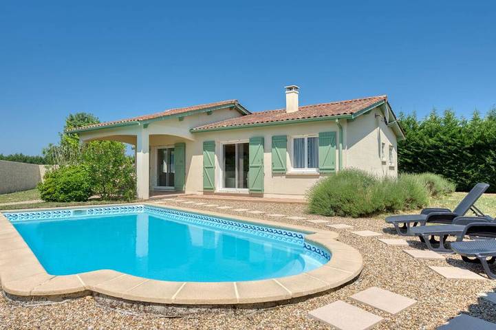Maison de vacances pour 6 personnes, avec jardin et piscine