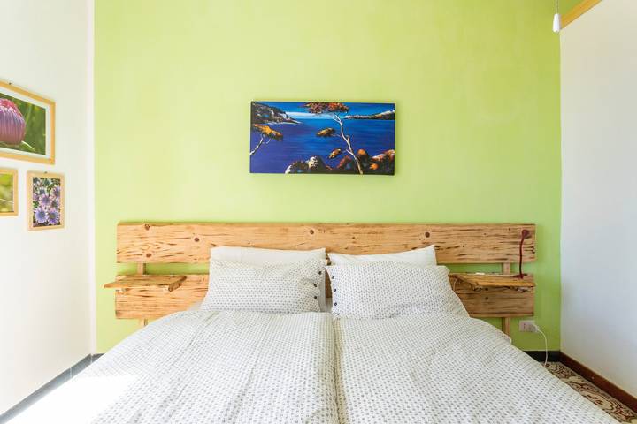 Room 'Stanza 1' with Sea View, Shared Terrace and Wi-Fi in Castiglione Chiavarese, Riviera di Levante