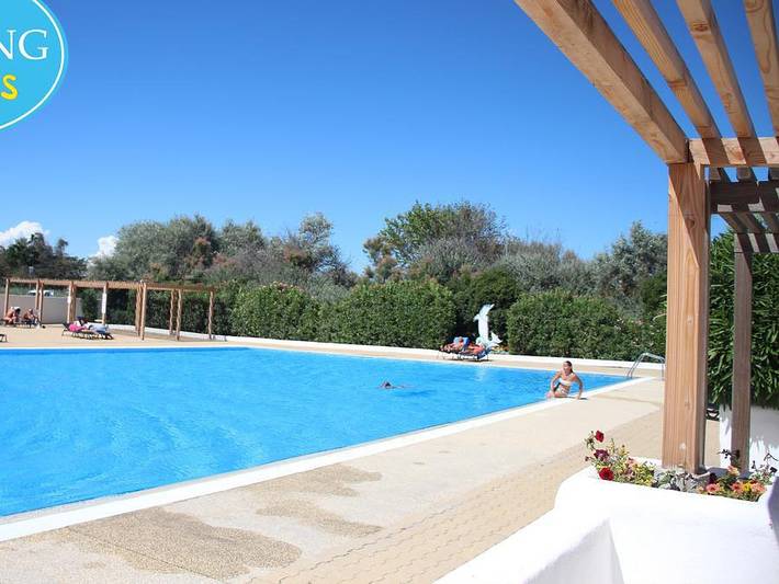 Camping La Brise - Mobilheim 4 personen - Cottage 23m² 2Sch 4Pers Klima in Saintes-Maries-de-la-Mer, Mittelmeerküste (Frankreich)