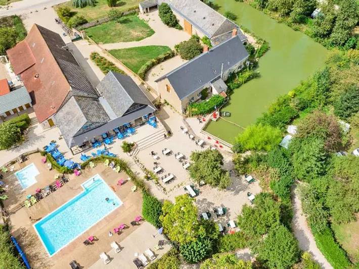 Camping für 4 Personen, mit Kinderpool im Loire-Tal