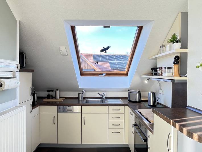 Ferienwohnung für 6 Personen, mit Balkon und Terrasse sowie Garten und Ausblick in Löffingen - 4