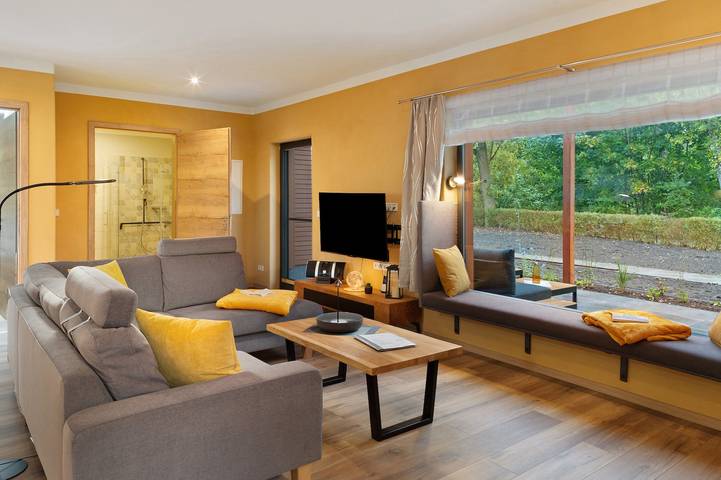 Ferienhaus für 4 Personen, mit Seeblick und Garten in Havelland