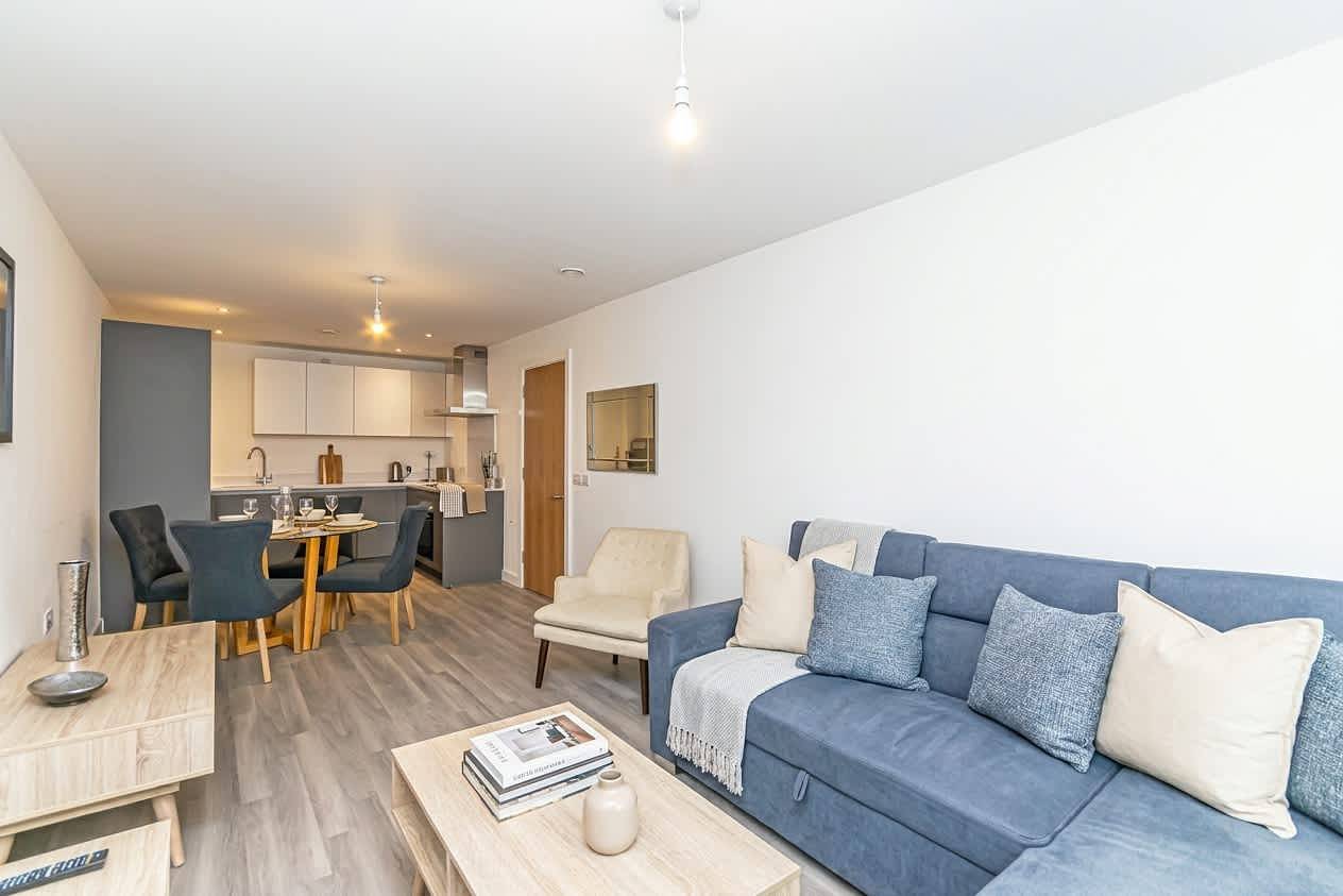 Ganze Wohnung, Free Parking | 2Br Apartment in Central Manchester in Manchester, Greater Manchester