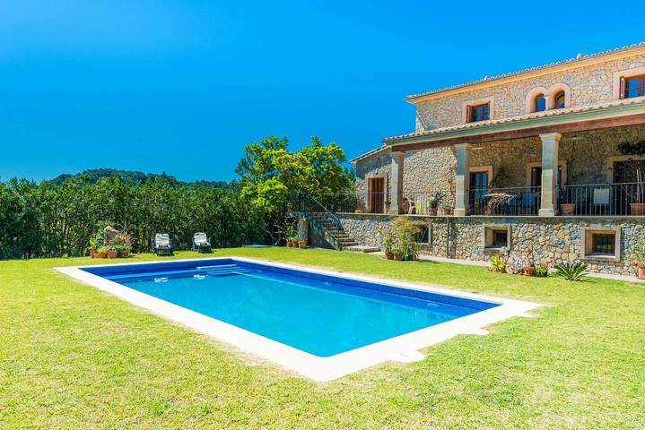 Villa für 10 Personen, mit Terrasse und Garten sowie Pool in Mancor de la Vall - 4