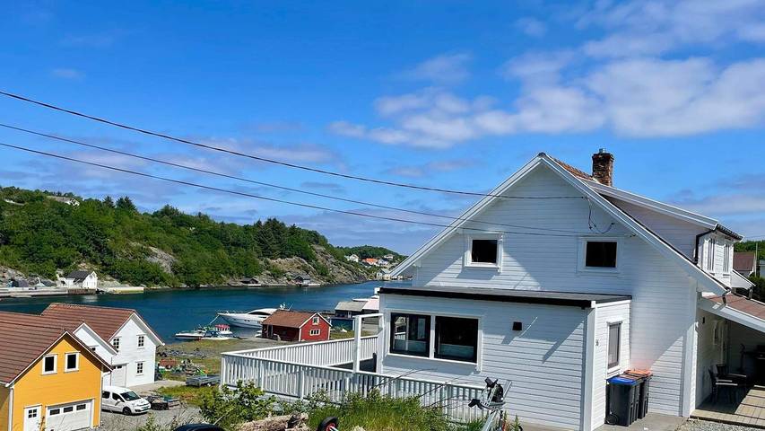 Ferienhaus für 6 Personen, mit Ausblick und Terrasse in Bømlo