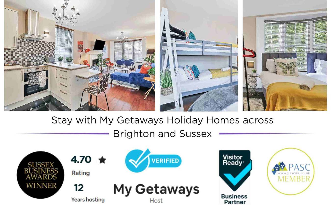 Entire apartment, Central Lanes Pad - Moments from the seafront and Royal Pavillion in Brighton, Sussex