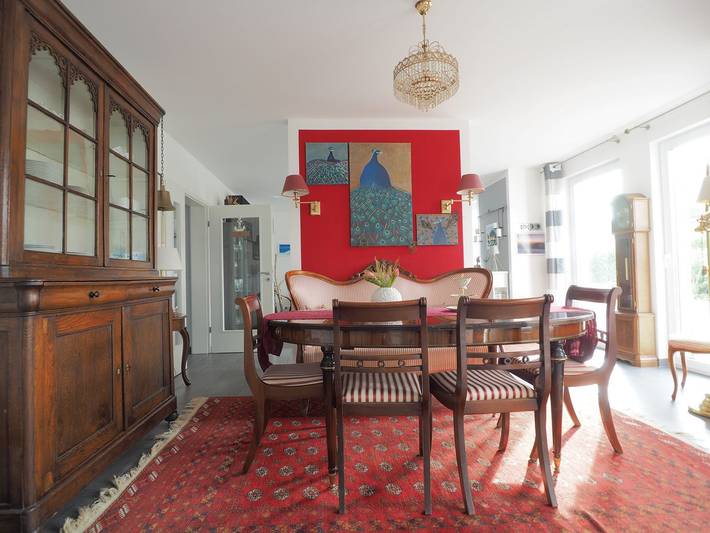 Ferienhaus für 8 Personen, mit Balkon und Terrasse sowie Garten und Ausblick in Nienhagen - 4