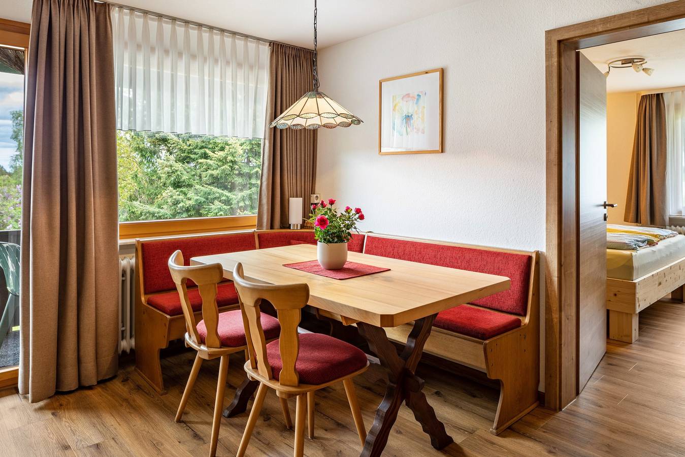 Ganze Wohnung, Ferienwohnung 3 mit gemeinsamer Terrasse, gemeinsamem Garten und Wlan in Bonndorf im Schwarzwald, Südschwarzwald
