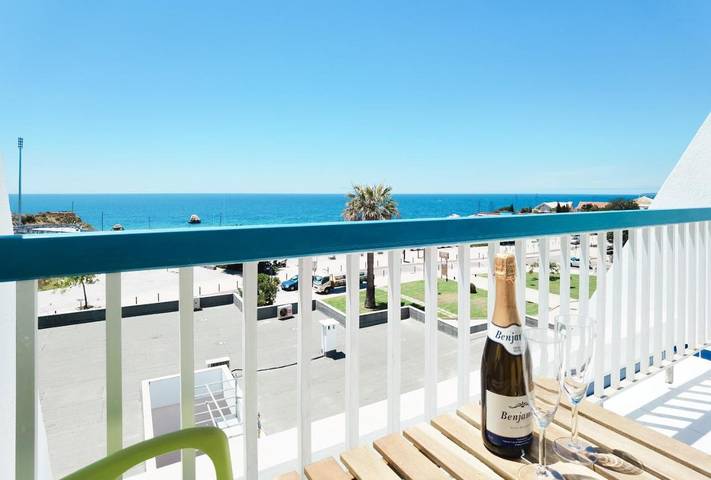 Ferienwohnung für 3 Personen, mit Balkon und Ausblick in Portimão