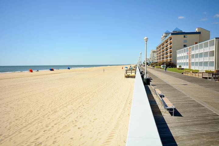 Vacation rental for 4 people, with balcony/terrace in Ocean City