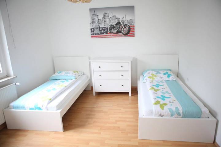 Ferienwohnung für 5 Personen, mit Terrasse und Ausblick in Bochum