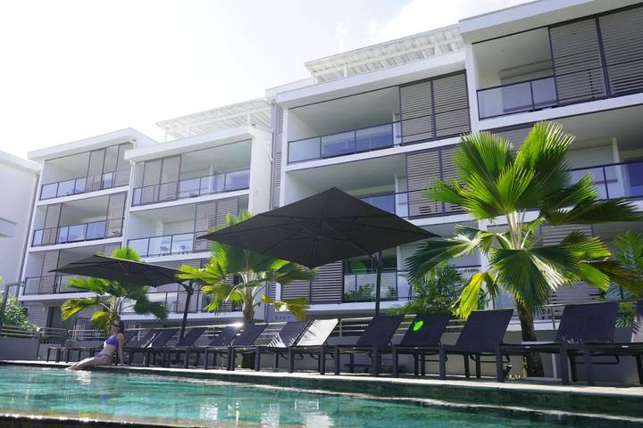 Appart’hôtel pour 2 personnes, avec balcon et piscine