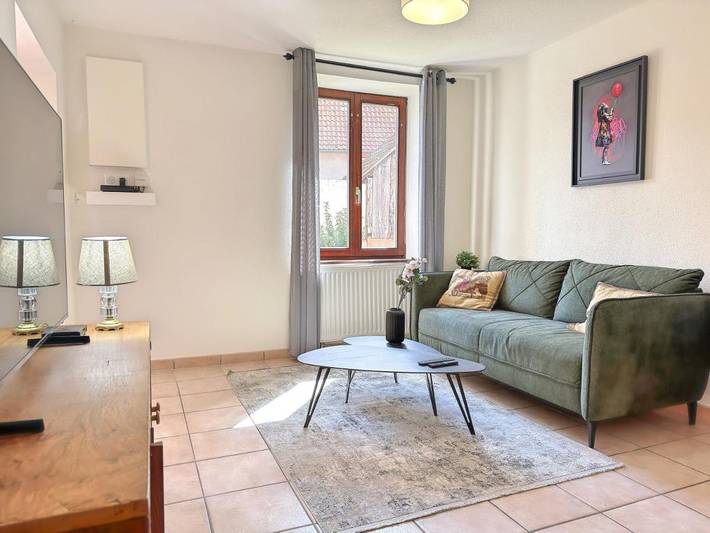 Appartement de vacances pour 2 personnes, avec jardin, animaux acceptés
