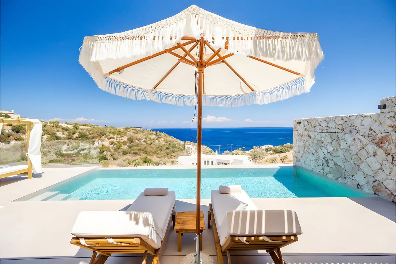 Villa 'One-Bedroom For 3' met Uitzicht op Zee, Wifi en Airconditioning in Zakynthos