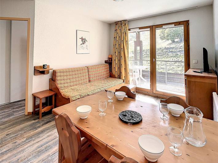 Chalet pour 6 personnes, avec piscine et balcon dans Le Corbier - 2