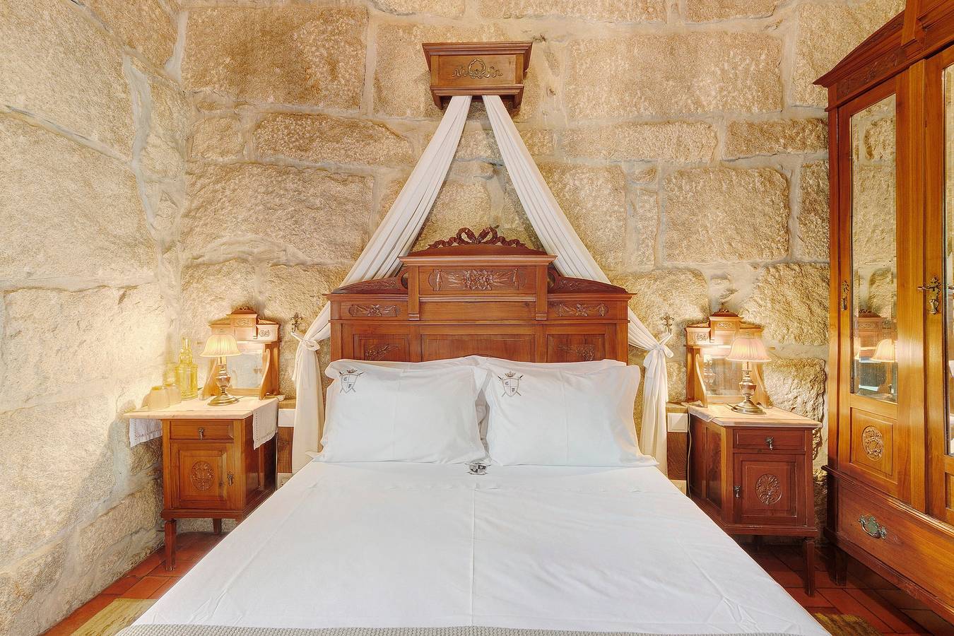 Suite Princess im Schloss Portugraal in Paredes, Porto Distrikt