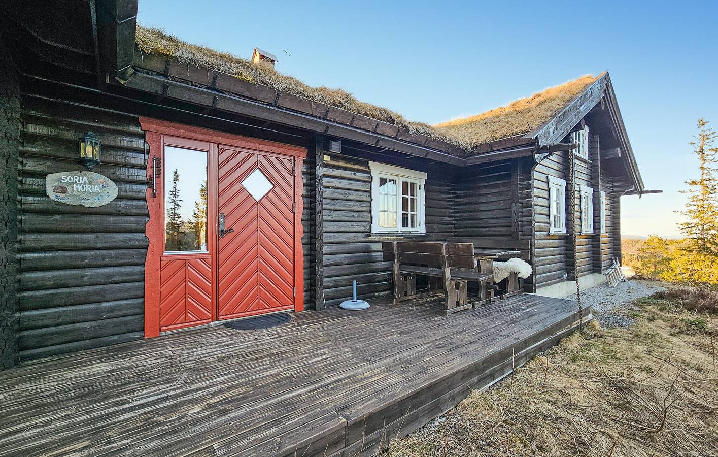 Ferienhaus für 10 Personen mit Terrasse in Flesberg