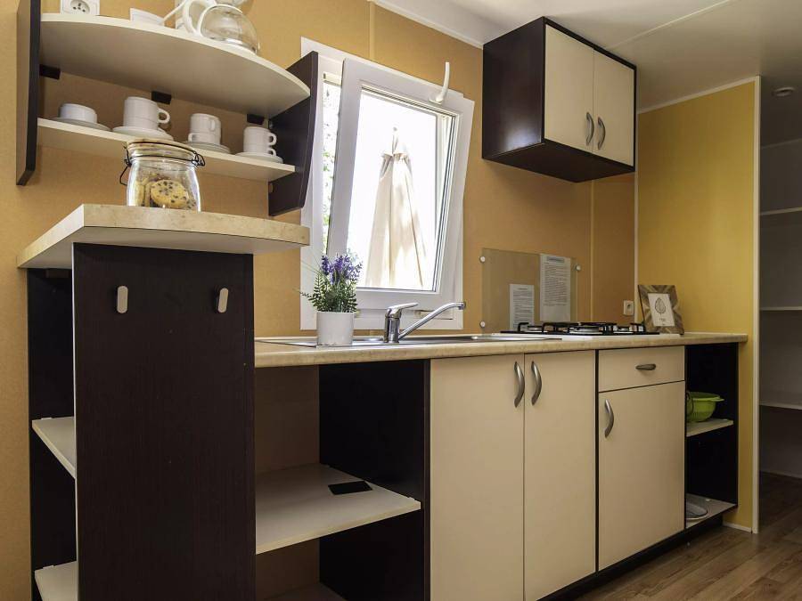 Camping Le Domaine Aramis - Mobilheim 4 personen - Confort 3 Zimmer 4 Personen in Marsan, Gers