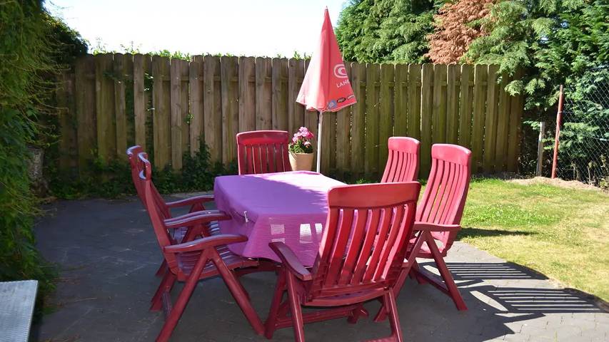 Ferienwohnung für 4 Personen, mit Garten und Terrasse in Heede - 4