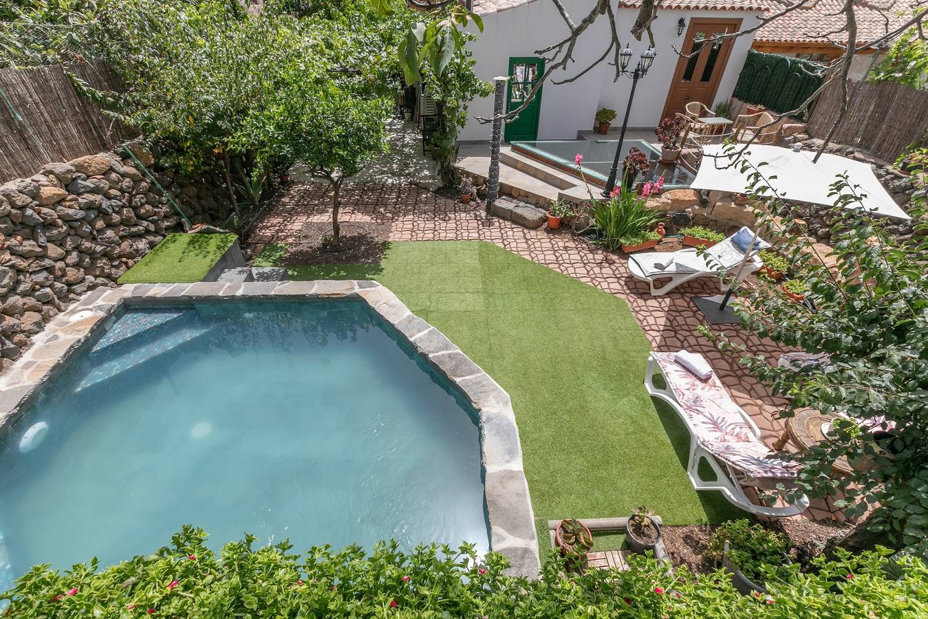 Casa de vacaciones 'Casa Tajinaste' con piscina privada, jardín y Wi-Fi in Vilaflor de Chasna, Tenerife Sur