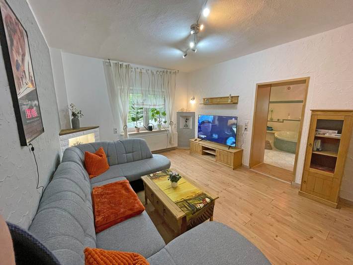 Ferienwohnung für 6 Personen, mit Garten in Bad Brambach