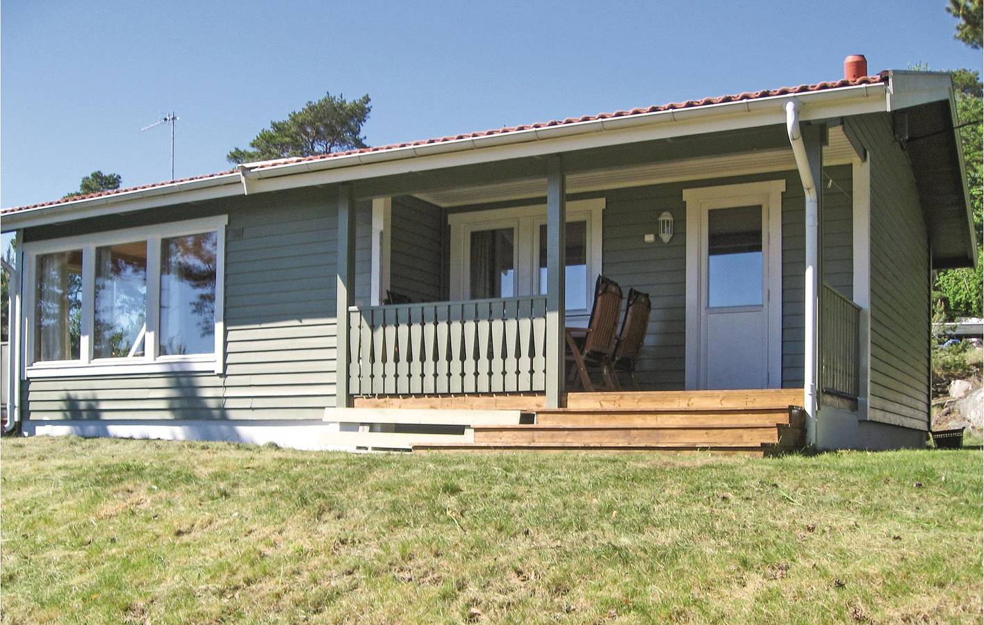 Ferienhaus für 6 Personen mit Terrasse in Råde