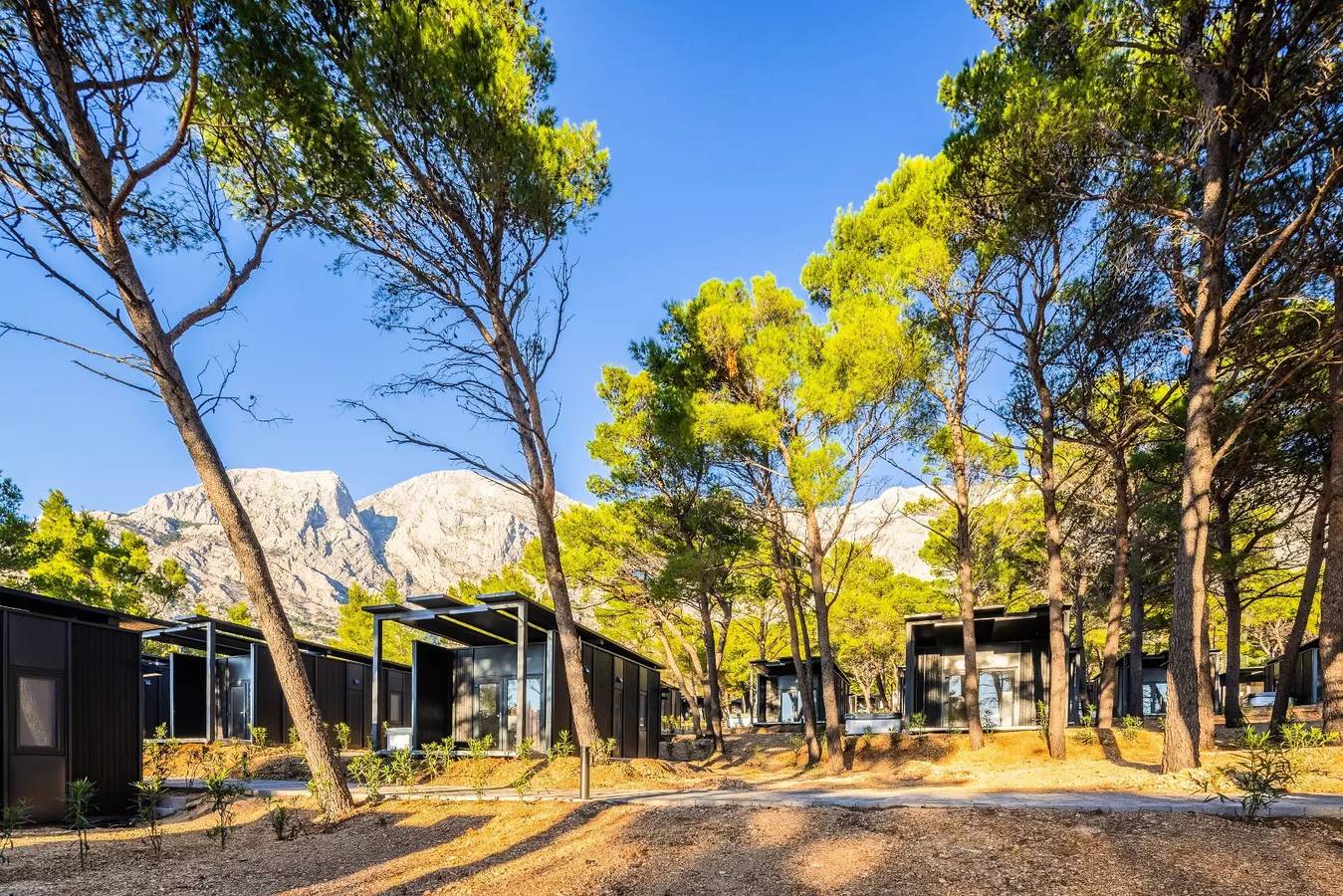 Mobil Home Confort 2 chambres 4/5 personnes climatisé in Baško Polje Beach, Baška Voda
