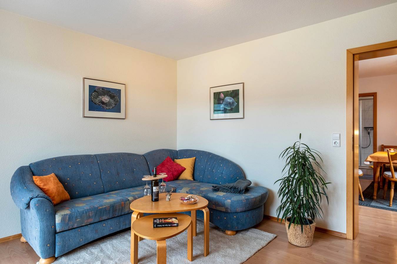 Ganze Wohnung, Ferienwohnung 'Dorfblick' mit Privatterrasse, Gemeinschaftsgarten und Wi-Fi in Suedlicher Schwarzwald, Feldberg