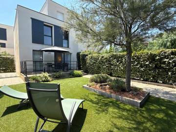 Gîte pour 6 personnes, avec jardin à Sérignan
