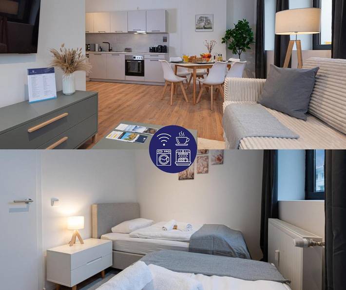Vakantieappartement voor 6 personen, met Uitzicht in Binnenstad