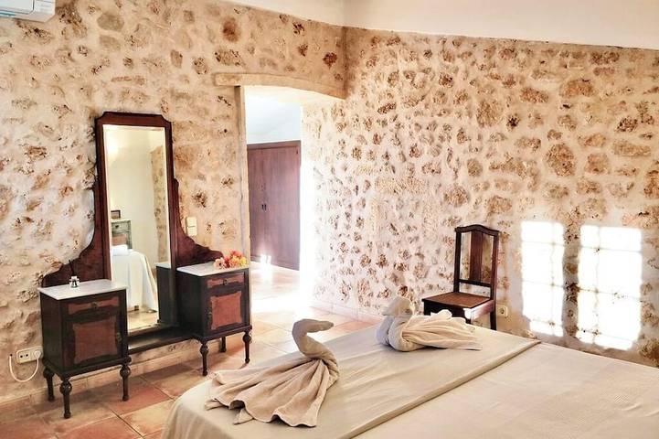 Rustikale Villa mit Charme, Pool und Wlan. Ideale Radfahrer Sonderangebot in Puig de Santa Magdalena, Inca
