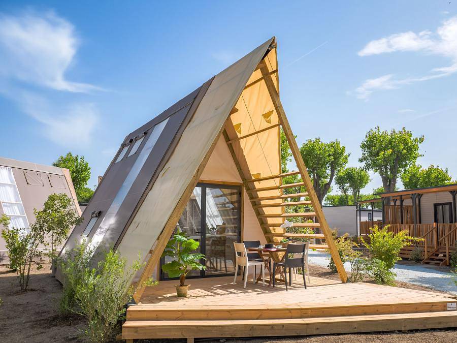 Camping Rimini Family Camping Village - Tent 4 persons - Luxury Air Lodge Glamping Pets Not Allowed in Rimini, Rimini Province