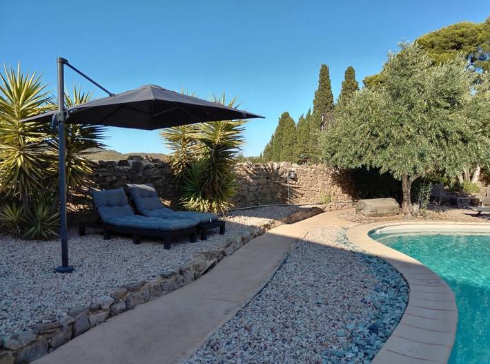 Chambre d’hôte pour 2 personnes, avec piscine et jardin dans l' Aude - 2