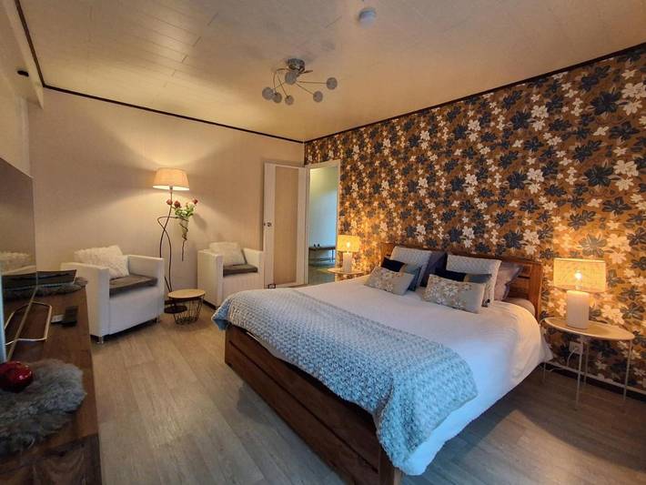 Chambre d’hôte pour 2 personnes, avec vue et jardin, animaux acceptés à Malmedy